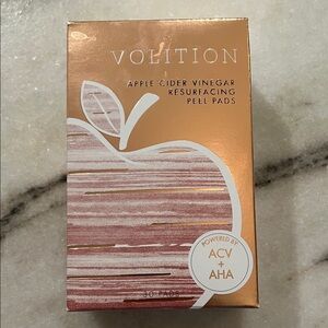 Volition Apple Cider Vinegar Resurfacing Peel Pads - Rose Gold Box